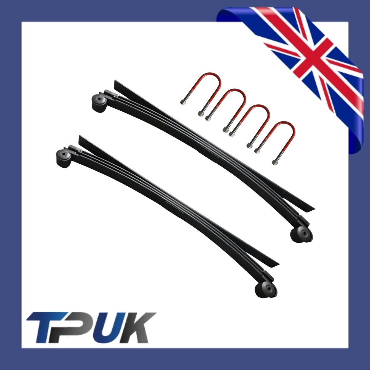 Ford Transit Leaf Springs 4 + 1 Mk8 2.2 2.0 Rwd 2014 On U Bolts Per Pair