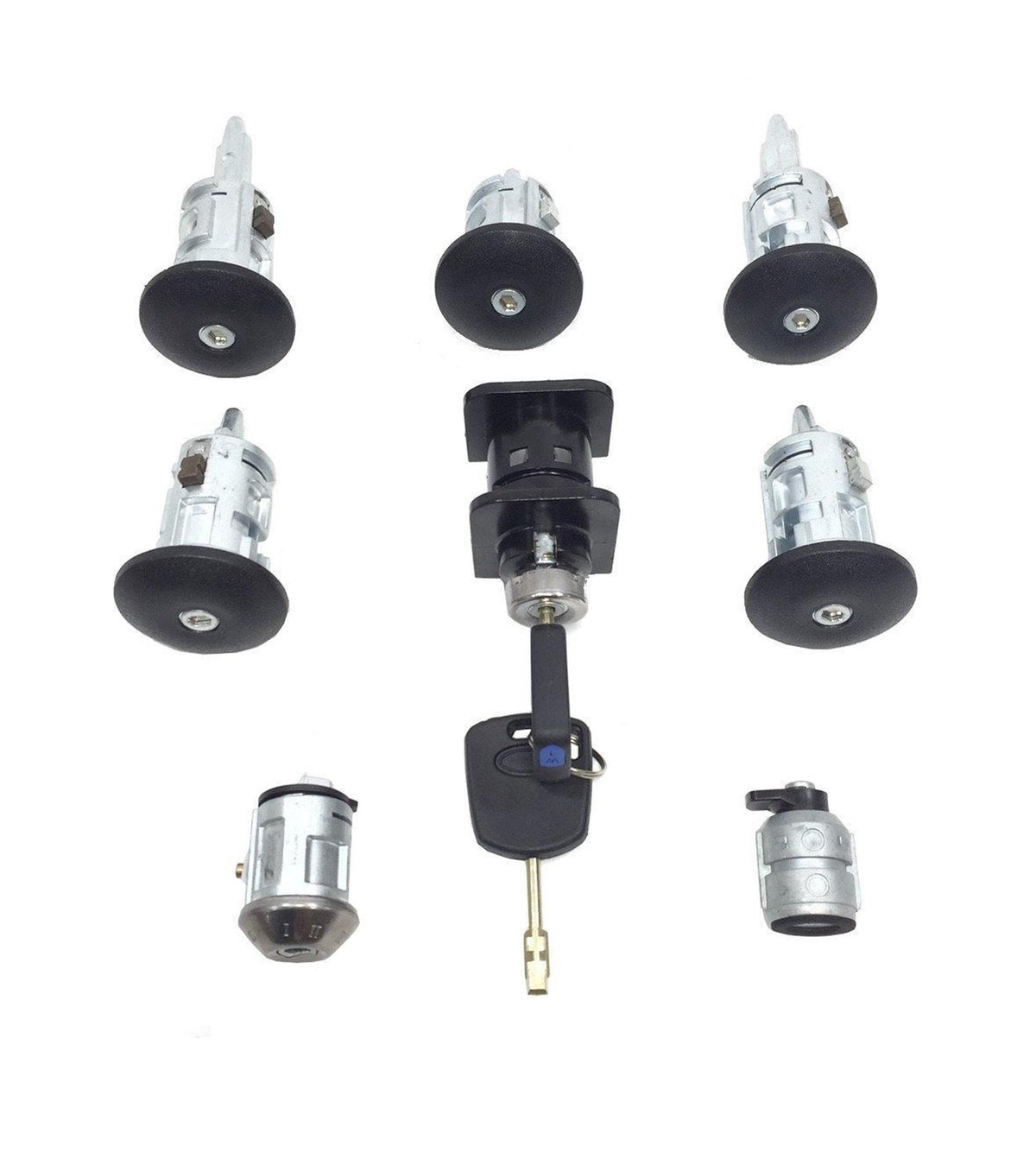 Ford Transit Connect Lock Set 2002 - 2007 With Bonnet Fuel Door Lock Brand New