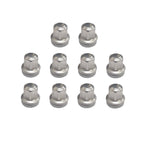 Ford Transit Wheel Nut Set 10 Stainless Steel Capped O.E M14X2 Mk6 Mk7 2000-2014