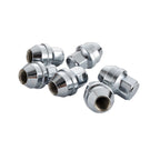 Ford Transit Mk8 Custom Set Of 10 Wheel Nuts Stainless Steel Cap 2012 On M14X1.5