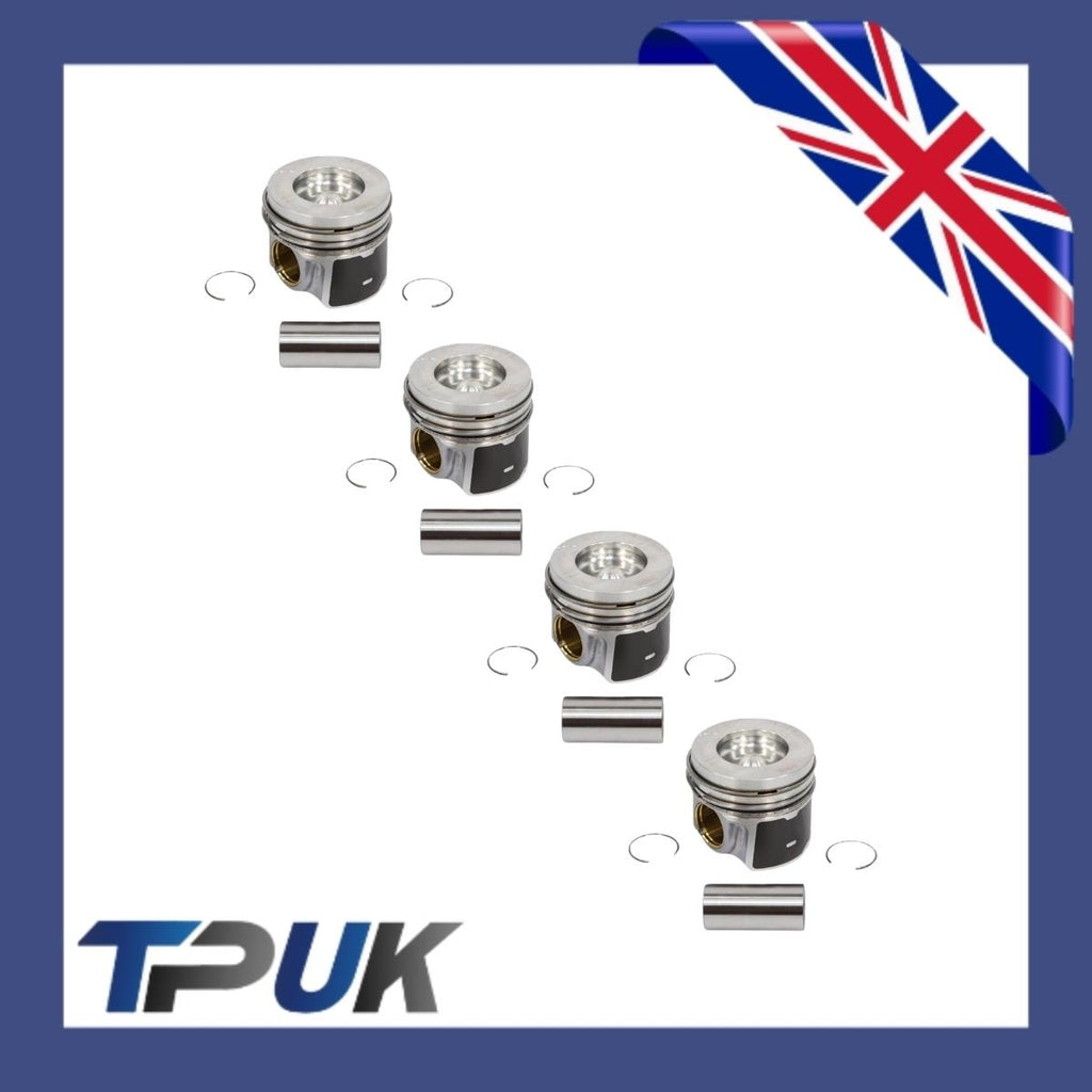 Pistons For Ford Transit Custom Galaxy 2.0 Ecoblue 2015 On 0.50Mm Oversize Per 4