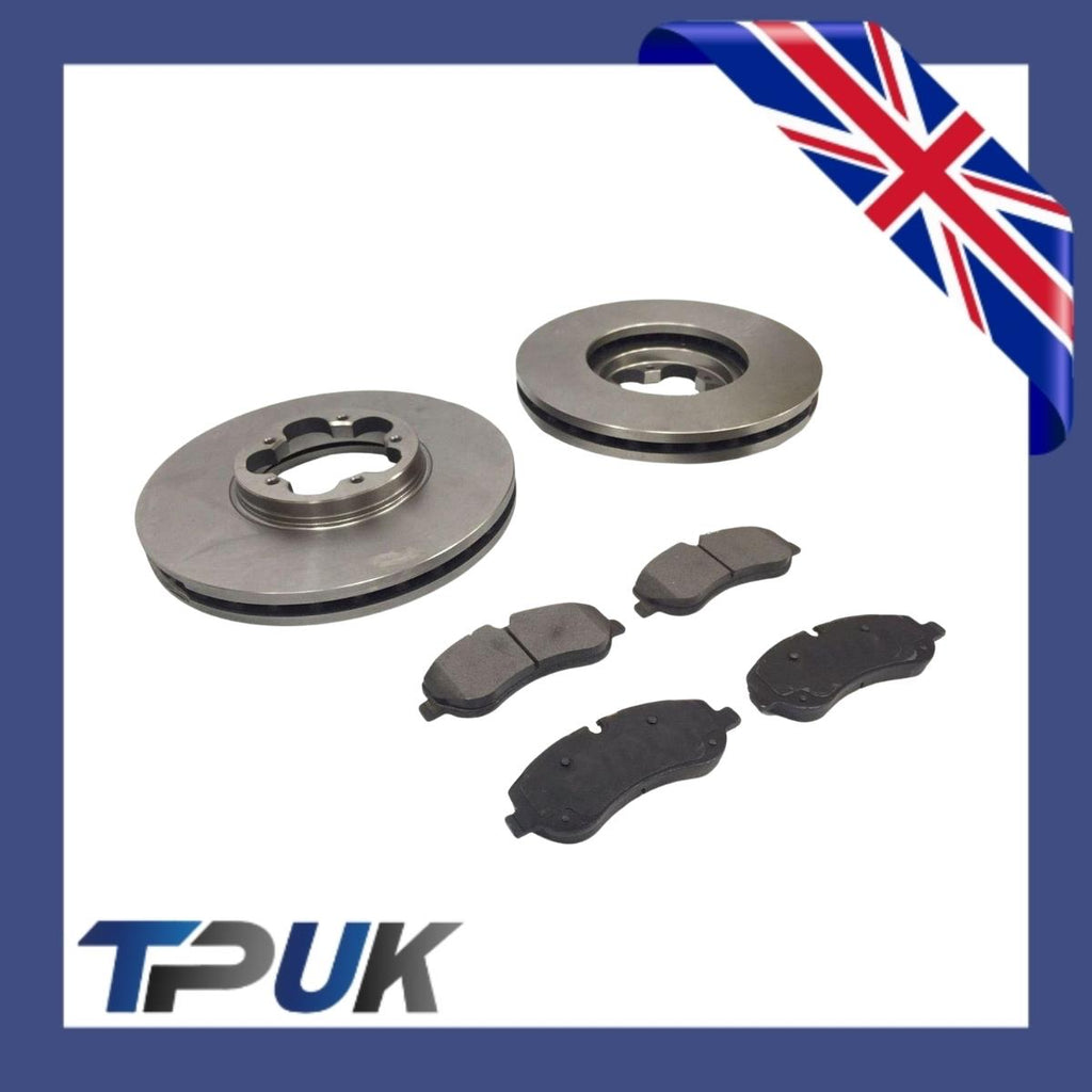 Front Brake Pads Discs For Ford Transit 2.2 Rwd Mk8 2014 On 1842632 2110200
