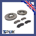 Front Brake Pads Discs For Ford Transit 2.2 Rwd Mk8 2014 On 1842632 2110200