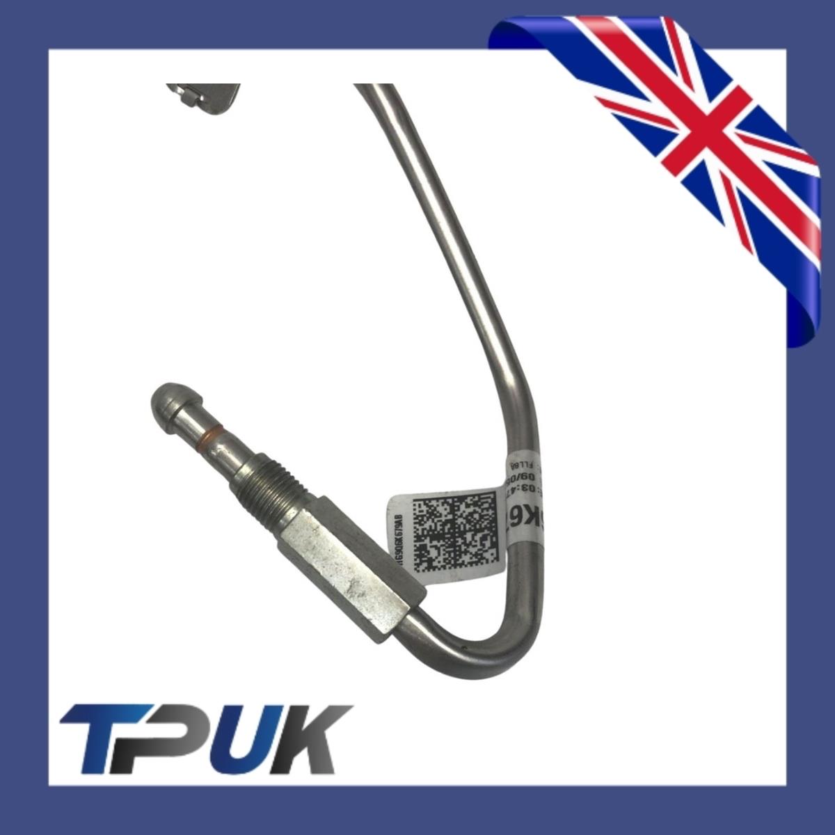 Turbo Oil Feed Pipe For Ford S-Max Galaxy 2.0 D Ecoblue 2018 On Egnine Take Off