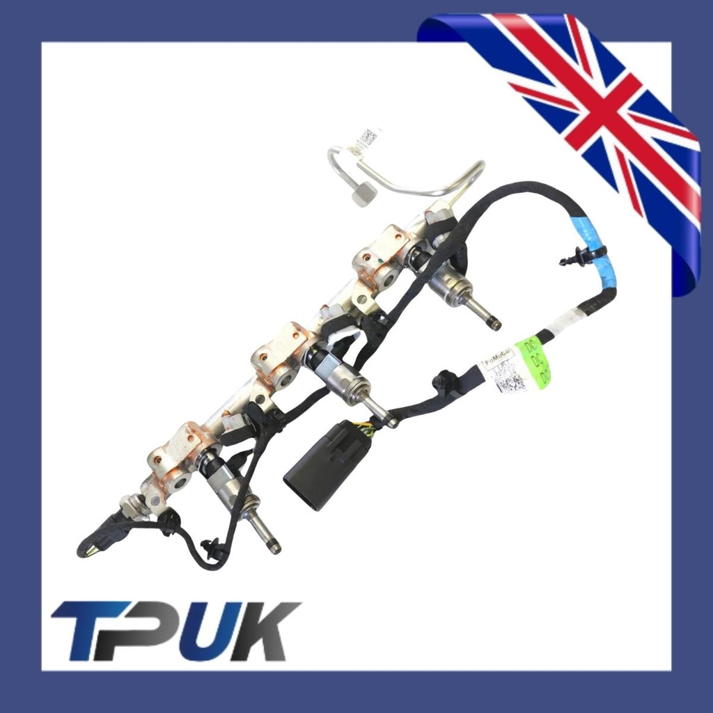 Fuel Rail With Injectors Fits Ford Explorer 3.0 Hybrid 2019 On L1Me-9S441-Bb