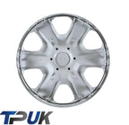 Ford Transit Courier 15" Inch Wheel Trim Hub Cap Cover 2014 On Clips + Metal Ring