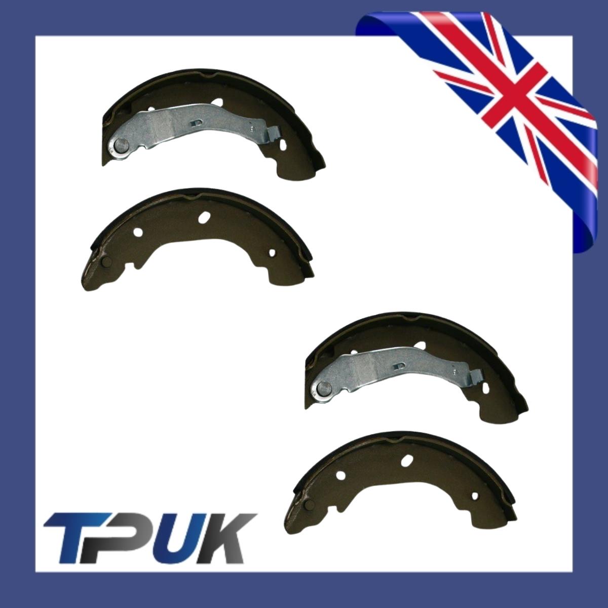 Ford Transit 2.4 Mk6 Rear Brake Shoe Set Of 4 2000-06 Rwd Tddi Tdci Shoes New