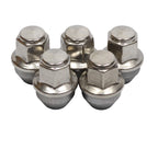 Ford Transit Mk8 Custom Set Of 5 Wheel Nuts Stainless Steel Cap 2012 On M14X1.5