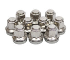 Ford Transit Wheel Nut Set 10 Stainless Steel Capped O.E M14X2 Mk6 Mk7 2000-2014