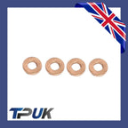 Fuel Injector Seal + Washer + Oring Set For Fiesta 1.4 Tdci 2001 On Diesel