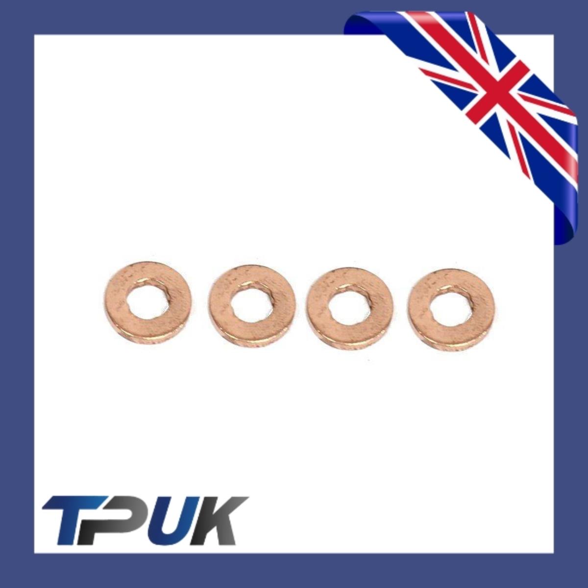 Fuel Injector Seal + Washer + Oring Set For Fiesta 1.4 Tdci 2001 On Diesel