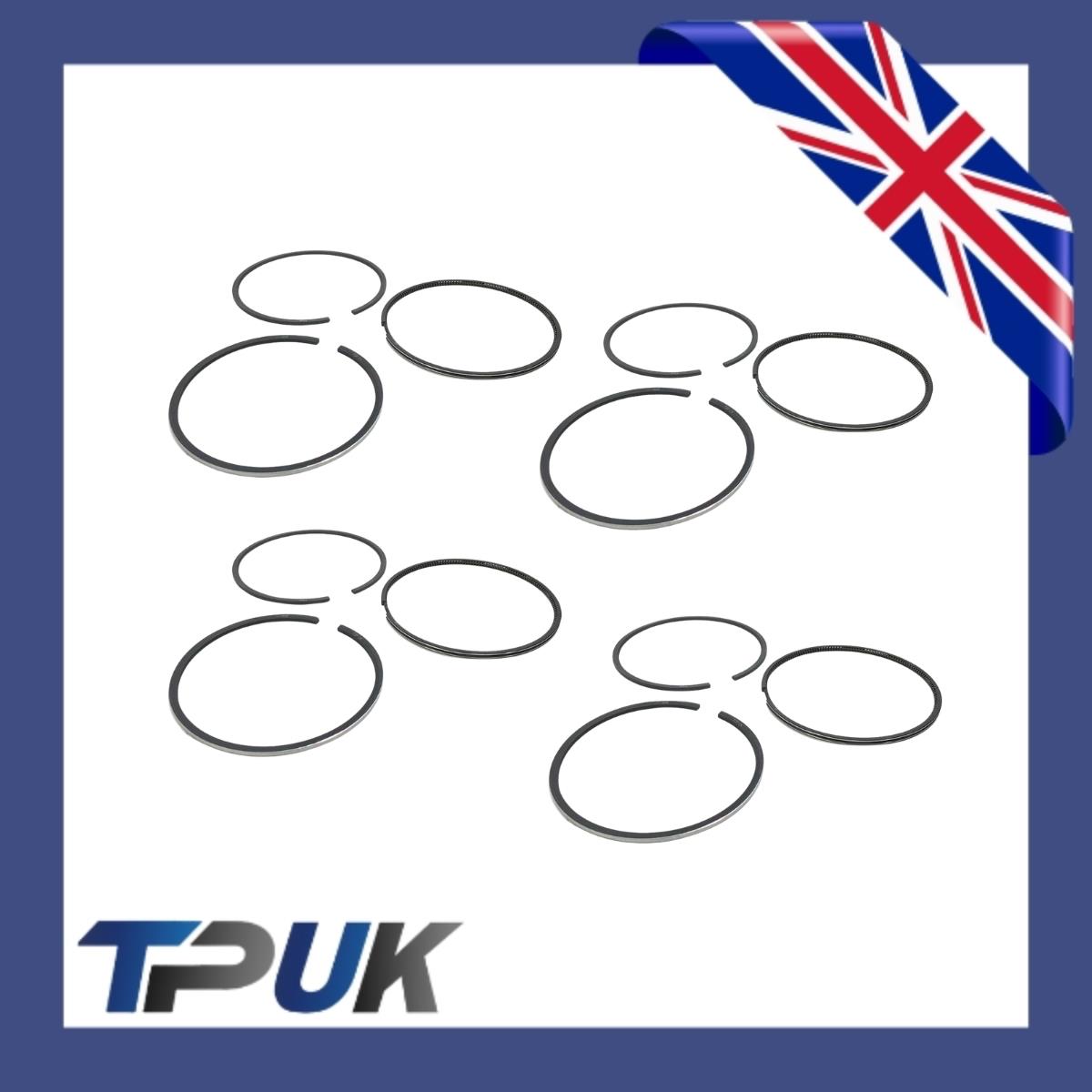 Piston Ring Set For Ford Mondeo Galaxy Transit Connect 1.8 1998-2015 Per 4