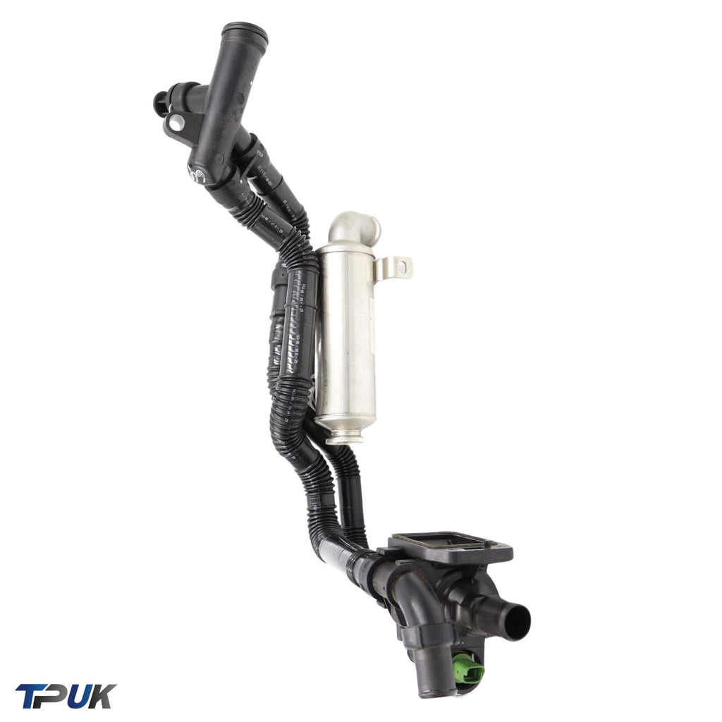Egr Cooler Pipe Thermostat Housing For Ford Fiesta 1.4 2001-2017 1497377