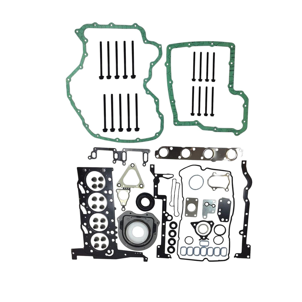 Full Engine Head Gasket Set For Ford Transit Mk6 Mk7 2.4 2000 On 1102674 1102676