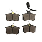 Rear Brake Pads Set Fits Vw Sharan 1.9 Tdi 2000 Onwards Dp11481
