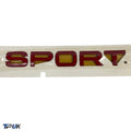 Tailgates Emblem For Land Rover Range Rover Sport 3.0 D 2009-2013 Red Genuine