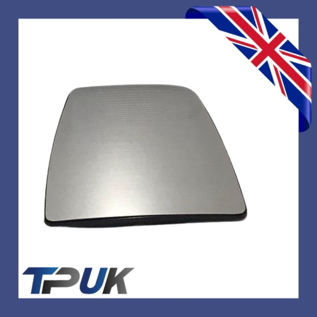 Ford Transit Mk8 2014 On Right Drivers Upper Wing Mirror Glass + Back Plate
