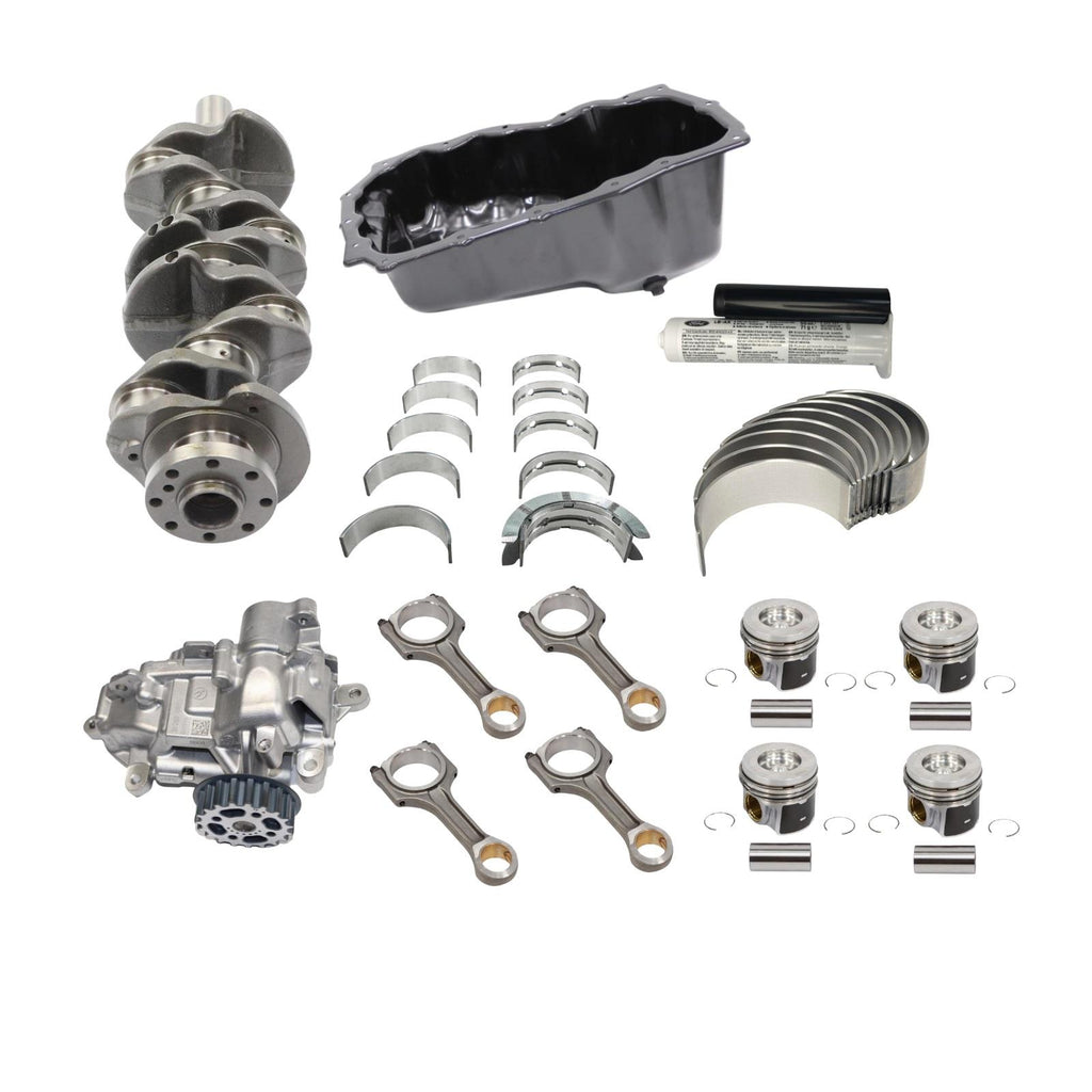 Transit Mk8 2.0 Rwd 2016 Rebuild Kit Crankshaft Oil Pump Sump Conrods Pistons