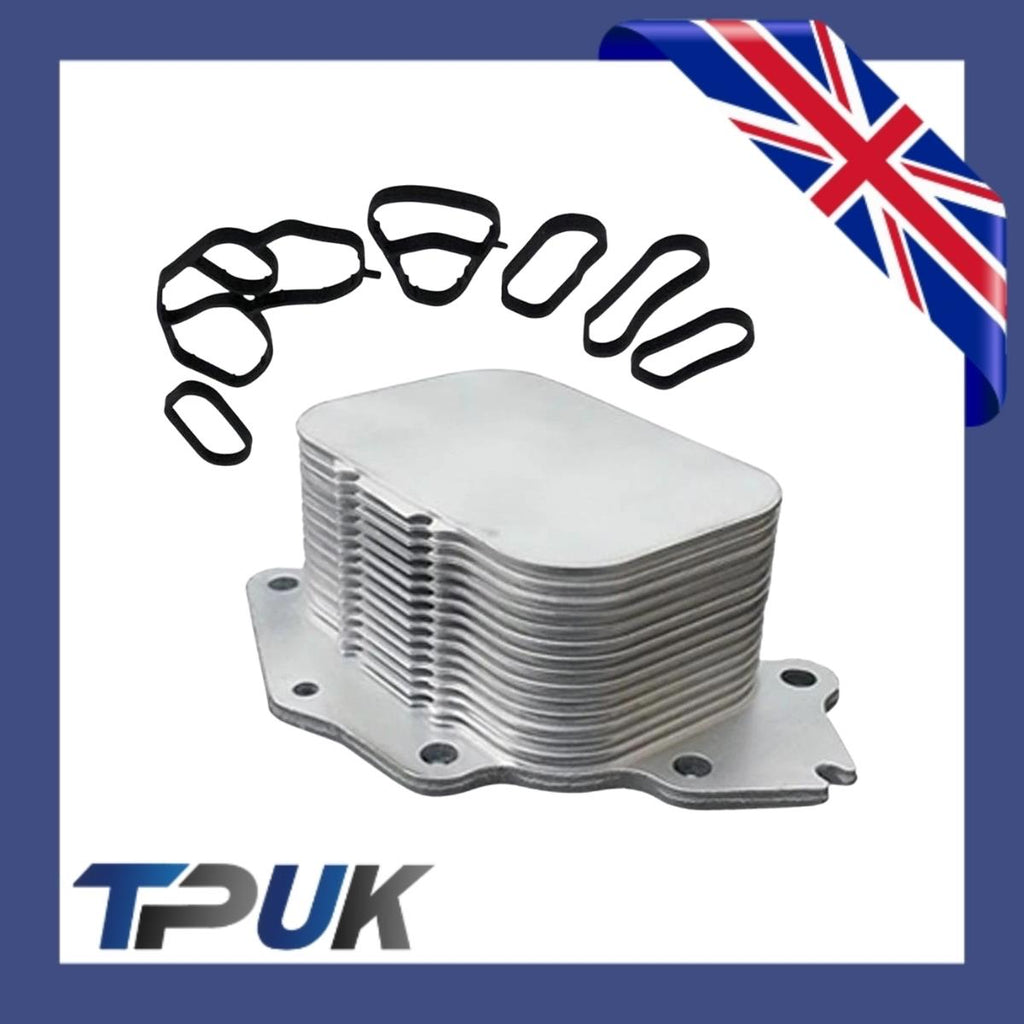 Oil Cooler Radiator Fits Ford Focus Fiesta Cmax 1.6 1.4 Tdci 90Ps 110Ps