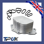 Oil Cooler Radiator Fits Ford Focus Fiesta Cmax 1.6 1.4 Tdci 90Ps 110Ps