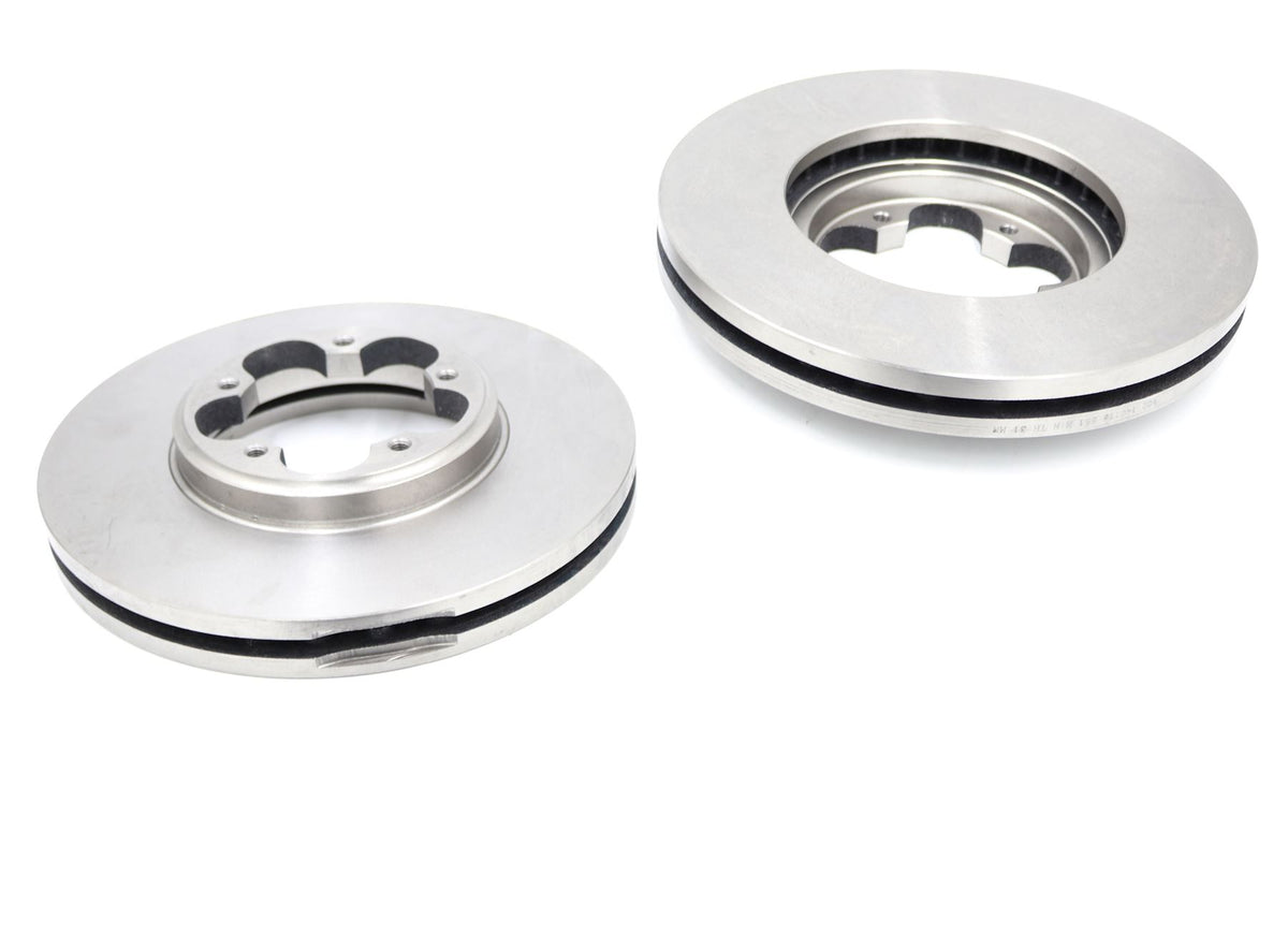Ford Transit Mk8 Custom Front Brake Discs 2.2 Fwd 2012 On 250 To 310 Series 288mm