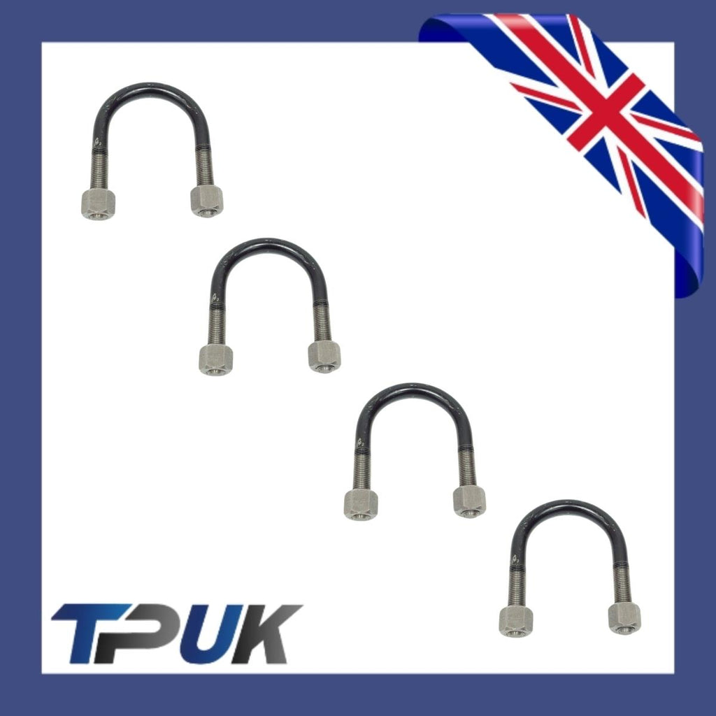 Ford Transit 75Mm Leaf Spring U Bolt 1 2 3 Leaf Springs Mk7 Ubolt Set Of 4