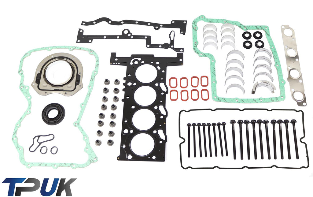 Transit 2.2 Fwd Head Gasket Set Head Bolt Seal Main Bearings Big End 07-12
