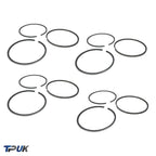 Piston Ring Set Fits Ford Transit Mk6 2.4 2000-2006 Per 4 2S7Q6148A2B 0611350500