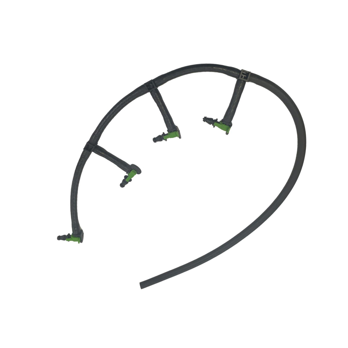 Fuel Return Leak Off Pipe And Clips For Ford Transit Mk7 Mk8 2.2 Rwd 2013-2018 1761932