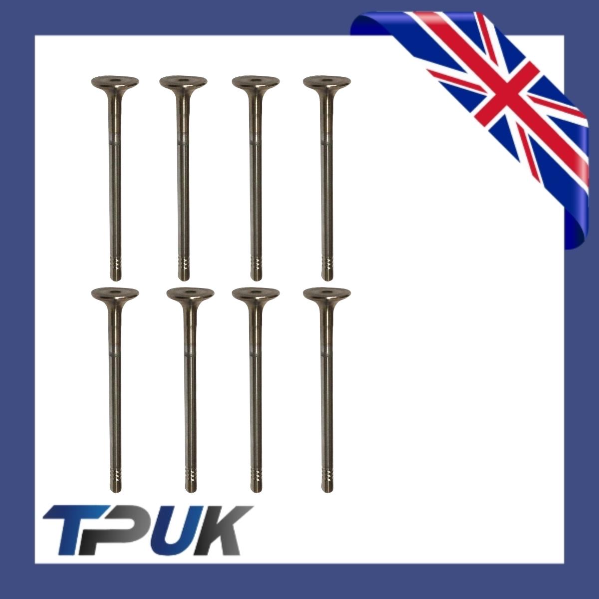 Exhaust Valve Set Of 8 Transit 2.0 Mk6 And Mondeo Mk3 2.0 1706990