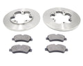 Ford Transit Mk8 Rear Brake Pads Discs 2.2 2.0 Rwd 14 On Twin Double Rear Wheels