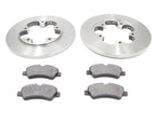 Ford Transit Mk8 Rear Brake Pads Discs 2.2 2.0 Rwd 14 On Twin Double Rear Wheels