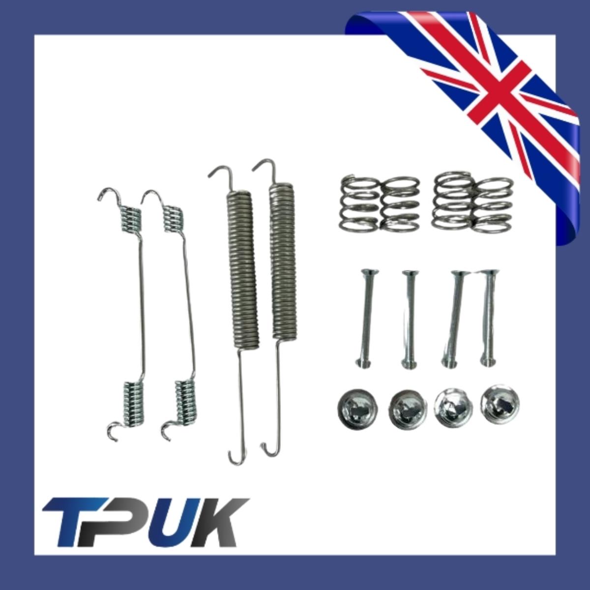 Brake Shoe Adjuster Hold Down Kit Fits Transit Mk6 2.4 Rwd 2000-2006