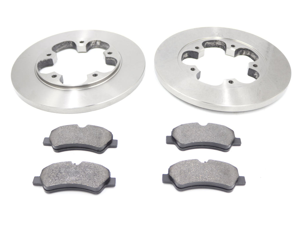 Ford Transit Mk8 Rear Brake Pads And Discs 2.2 Rwd 2014 On Single Rear Wheels