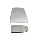 Ford Transit Mk8 Front Right Side Mirror Glass Orange Indicator Lens Cover Set