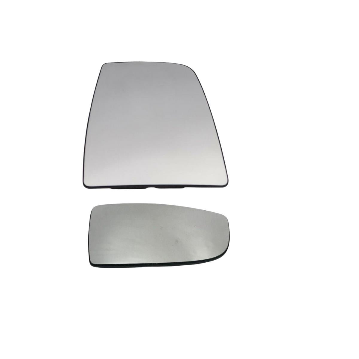 Ford Transit Mk8 Front Right Side Mirror Glass Orange Indicator Lens Cover Set