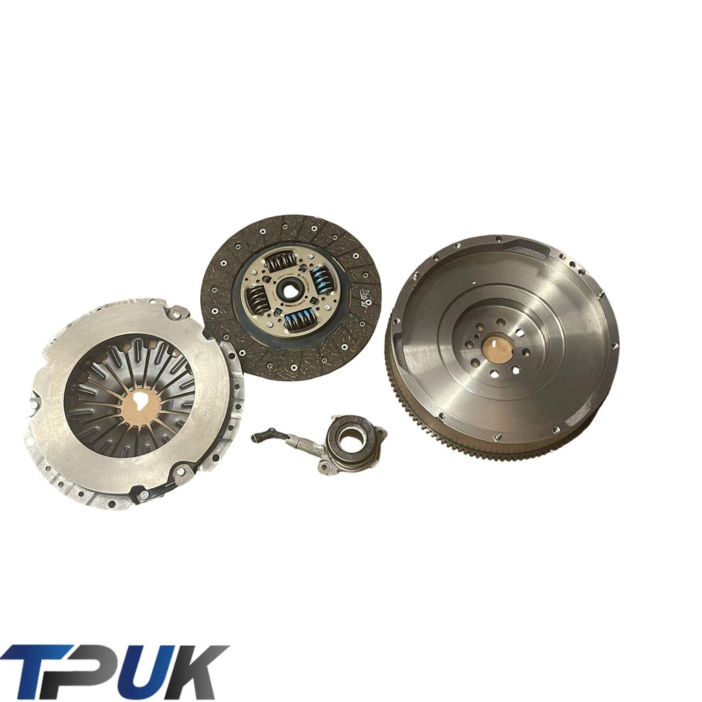4 Piece Clutch Kit For Ford Transit Mk8 Custom 2.0 Fwd Ecoblue & Solid Flywheel