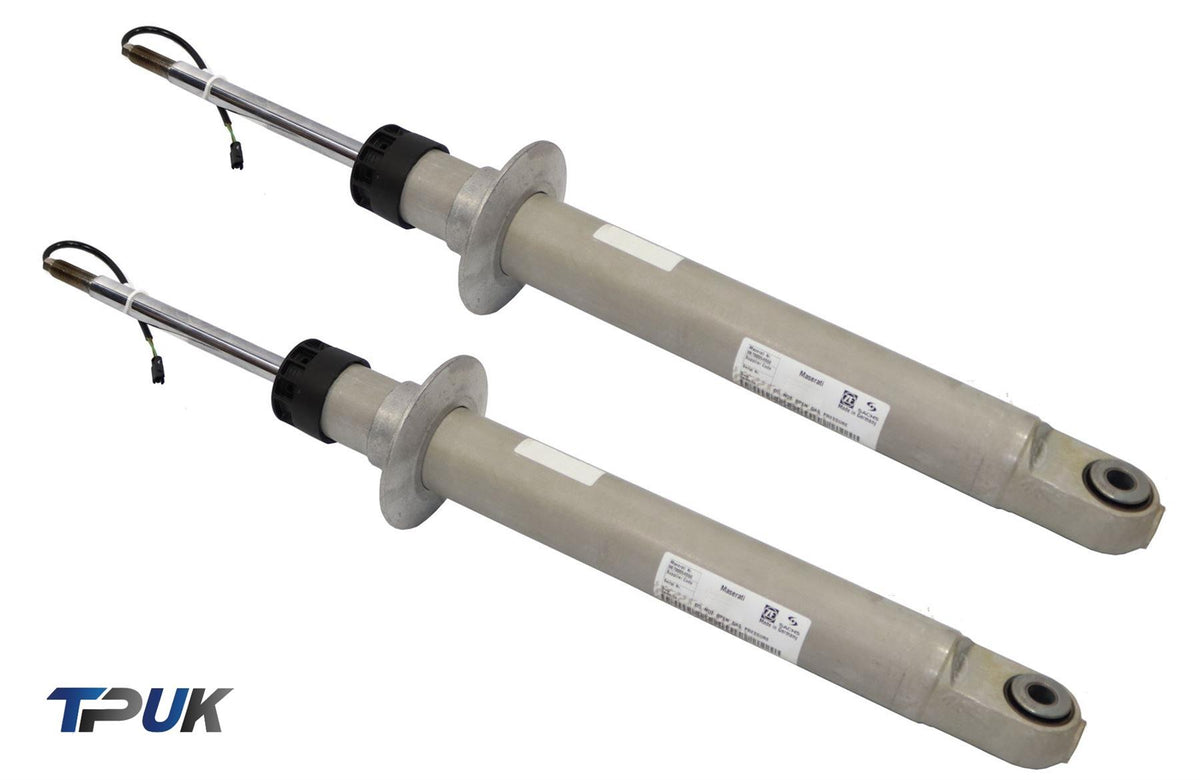 Maserati Quattroporte Ghibli Front Shock Absorber Pair Left Right 2013 On