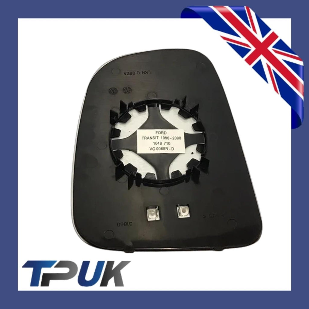 Heated Electric Wing Mirror Glass For Ford Transit Mk5 Os Upper Right Side