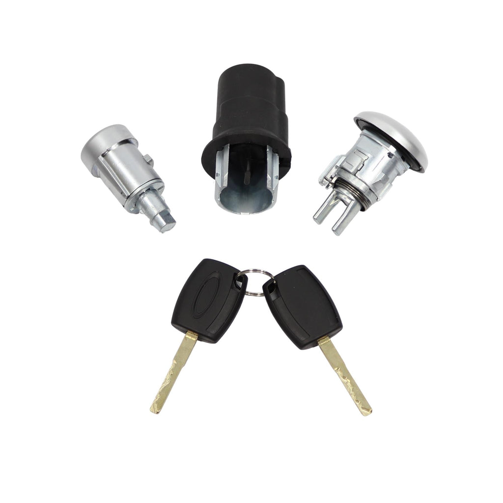 For Ford Transit Lock Set Mk8 Custom Door Bonnet Ignition Barrel 2 Keys