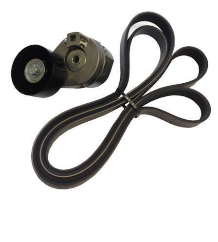 Transit Fan Drive Belt And Tensioner 2.4 Mk6 2000-2006 1755162 7Pk2710 Less A/C