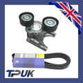 Ford Transit 2.2 Rwd Drive Fan Belt + Tensioner Kit Mk7 Mk8 No Aircon 2011 On V