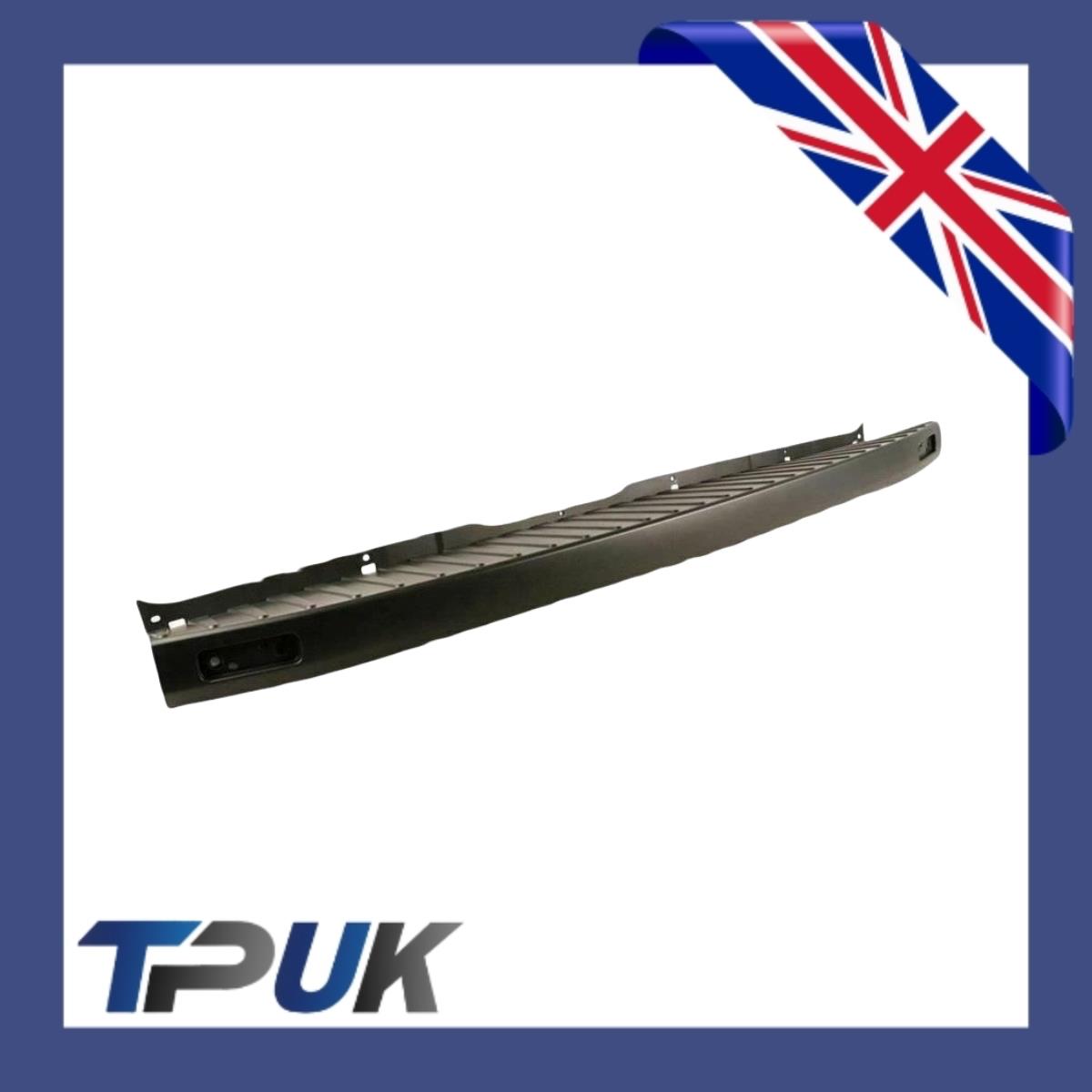 For Transit Mk8 Rear Bumper Step Cover Textured No Sensor Holes 2014 On 1893399