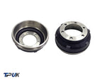 Rear Brake Drums Pair For Ford Transit 2.5 Mk4 Mk5 15" Inch Wheels 1991 To 2000