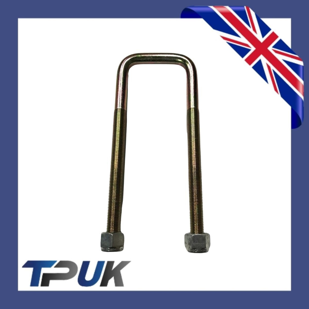 A Pair Ford Transit Leaf Spring U Bolt Fits 3 / 4 Leaf Heavy Duty Up To 2006
