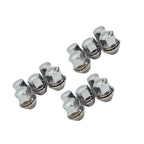 Wheel Nut Set Of 15 For Ford Transit Connect 1.5 1.6 2013 On Solid Chrome