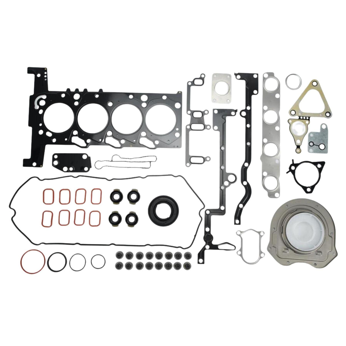 Gasket Set Head Gasket Crankshaft Valve Stem Seal For Ducato 2.2 Fwd 06-12 Euro4