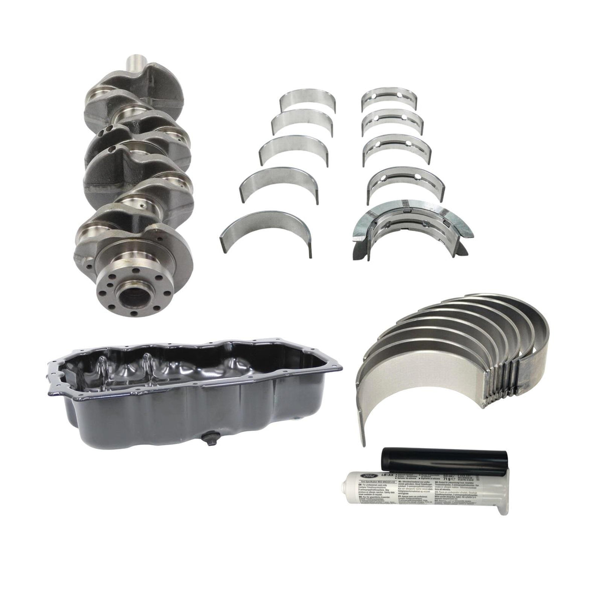 For Ford Transit 2.0 Custom Ecoblue Fwd Crankshaft Bearings Sump And Sealant