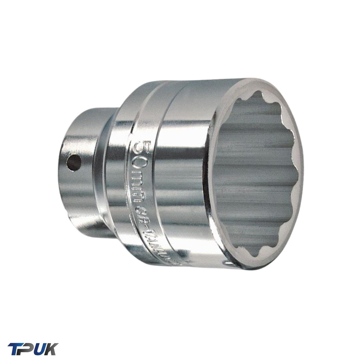 Laser Bi-Hex Socket 3/4"D 50Mm 1907 For Ford Transit Hub 1907 Chrome