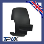 Ford Transit Mk8 Front Right Side Mirror Glass Orange Indicator Lens Cover Set